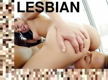 Girls Gone Pink - Lesbian Converts Straight Bestie 2 - Aidra Fox