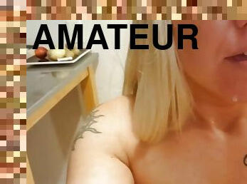 amatør, tenåring, blond, webkamera