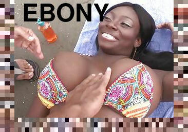 Gorgeous Ebony Gets Hard Intercourse - Julianna vega