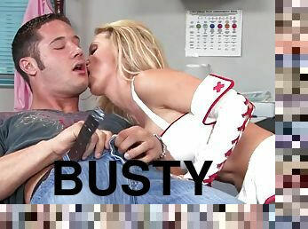 Nice Action With Busty Tits Nurse - Nikki Benz