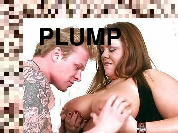 Hot lustful plumper Karlee Adams hard xxx clip