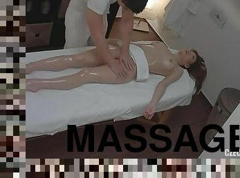 Naughty teen girl hot massage porn video