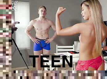 fitness teen Angelica Foster hot sex video