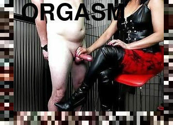 orgasm, amatör, cumshot, avrunkning, cfnm, sprut, fetisch, mjölk, stövlar, femdom