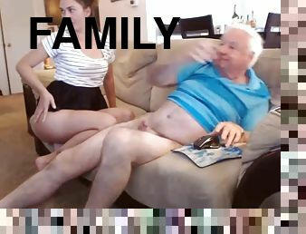 Old fuck teen family taboo