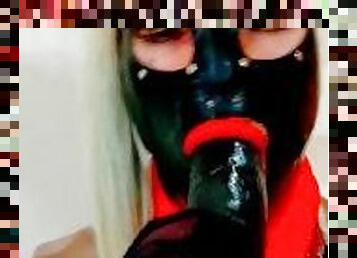 amateur, fellation, gay, gode, latex, solo, glamour, masque, sucer