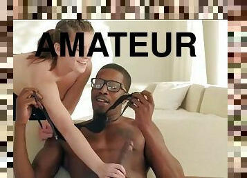 amateur, ejaculation-sur-le-corps, ébène, milf, black