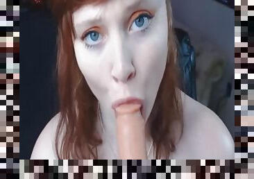 Redhead Babe Hardcore Webcam Show - Big tits