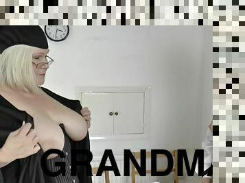 gros-nichons, grand-mère, mature, granny, lesbienne, milf, pornstar, maman, blonde, britannique