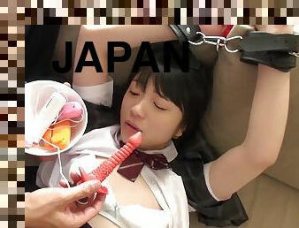 Japanese salacious chick exciting video