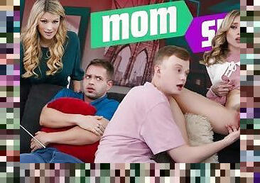 Step Moms Plot To Get Impregnated By Each Other’s Stepson In A Wild Orgy - MomSwap