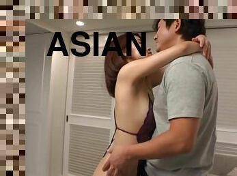 asiatique, cul, gros-nichons, levrette, amateur, fellation, énorme-bite, milf, japonais, point-de-vue