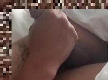 masturbation, amateur, ejaculation-sur-le-corps, énorme-bite, branlette, massage, point-de-vue, ejaculation, massive, solo