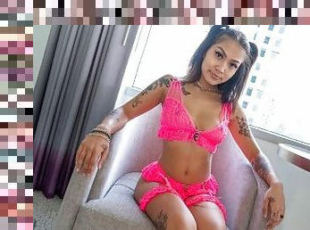 asiático, masturbação, orgasmo, cona-pussy, babes, adolescente, brinquedo, pequeno, fumando, depilada