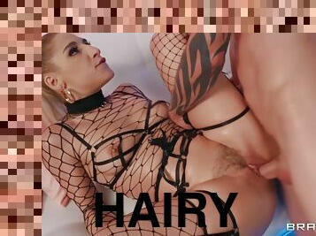 Stud Surrenders To A Hot Blonde In A Fishnet Catsuit - Abella Danger And Scott Nails
