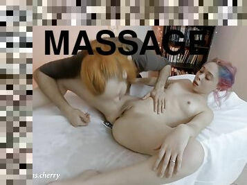 Hot Brazilian Teen Squirting In Massage Room Uncut On Premium - Cherry Adams