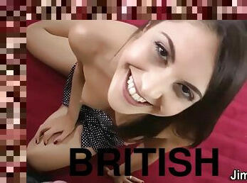 British babe pov sucking