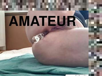 cul, orgasme, giclée, amateur, anal, jouet, doigtage, gode, solo, minuscule