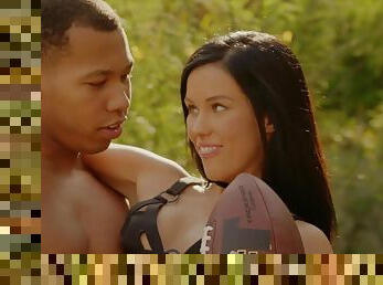 BLACKED Megan Rain's Surprise Interracial 3Some - Isiah maxwell