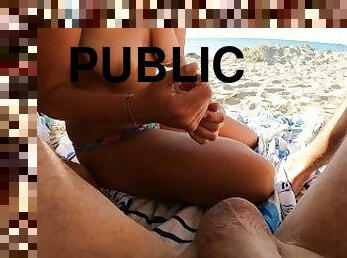 nudist, publik, par