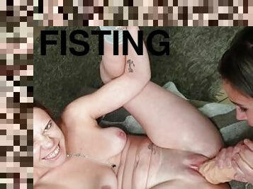 fisting, onani, fisse-pussy, amatør, milf, legetøj, dildo, lille, lille-tiny, kæmpe