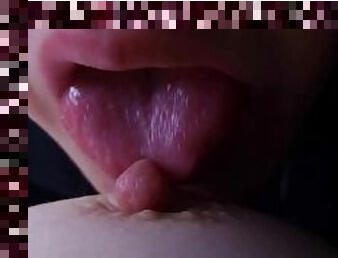 ROMANTIC HOME VIDEO WITH LICKING AND SUCKING NIPPLE, NIPPLE PLAY