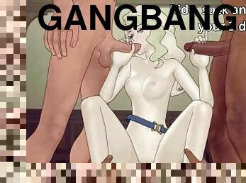 You're fresh meat in a FUTA gangbang!