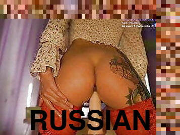 russe, jouet, bas, européenne, pute, euro, machines, gode, brunette