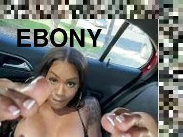 asiatique, masturbation, orgasme, public, ébène, énorme-bite, black, voiture, pieds, ejaculation