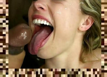 Blonde wife craves for a black dick