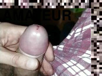 masturbation, amateur, énorme-bite, secousses, point-de-vue, solo, bite