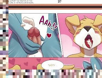 Furry Comic Dub: Weekend (Furry Animation, Furry Femboy, Cartoon, Anal)