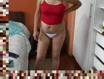 cul, masturbation, maman-et-garçon, public, amateur, milf, latina, maman, compilation, cam