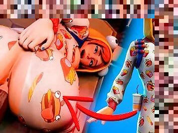 Fortnite porn ONESIE rule34 3d hentai animation