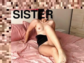Im your stepsister! Why are you touching my pussy?! Stepbrother found stepsister with her eyes closed! Orgasm