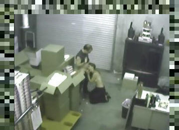 Hot Blonde Fucking Hardcore in warehouse