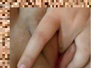 clitóris, masturbação, orgasmo, cona-pussy, esguincho, lésbicas, excitante, fudendo, irmã, apanahado