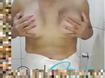 cul, gros-nichons, masturbation, transsexuelle, ejaculation-sur-le-corps, latina, ejaculation, horny, mignonne, seins