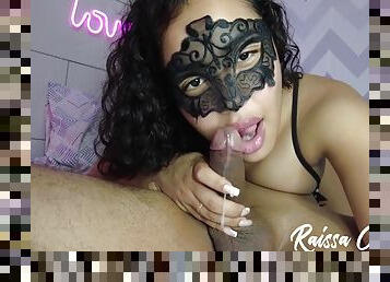 Big Dicks - Horny Girl Giving Pussy In Leopard Dress