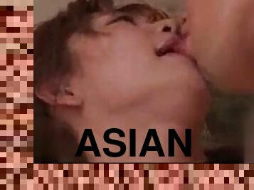 azijski, fafanje, velik-penis, japonka, kurac