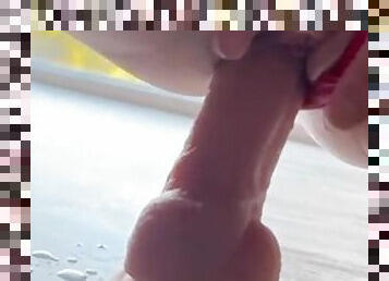 masturbação, orgasmo, russo, esguincho, amador, anal, babes, penetração-de-braço, dildo, pénis