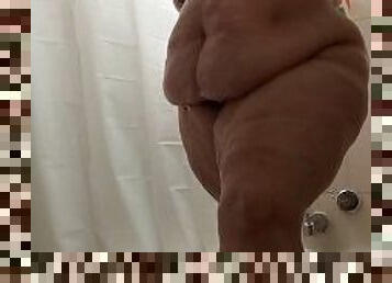 baignade, gros-nichons, grosse, énorme, amateur, milf, maman, belle-femme-ronde, naturel, seins