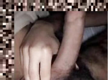 mastürbasyon-masturbation, fışkıran-su, siyahi-kadın, kocaman-yarak, oyuncak, bakış-açısı, tek-kişilik, yarak