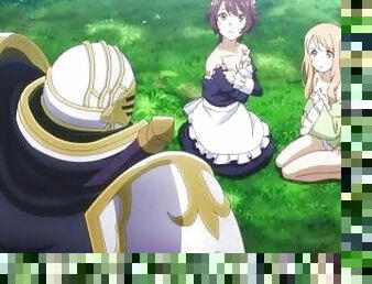 Hardcore rough sex threesome with knight in forest anime hentai uncensored cartoon