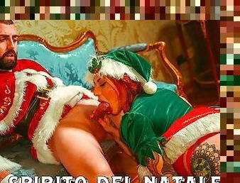 Lo ‘Spirito del Natale’ mi scopa e le sborro in figa