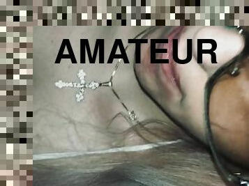 extrême, amateur, fellation, énorme-bite, pornstar, fellation-profonde, fou, ejaculation, bâillonnement, boules