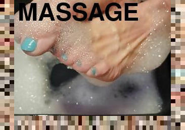 baignade, masturbation, amateur, massage, pieds, fétiche