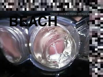 Fleshlight shot quick release close up cumshot!