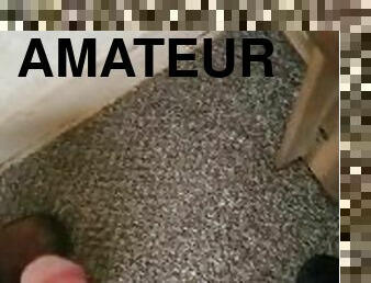 masturbation, amateur, ejaculation-sur-le-corps, énorme-bite, massive, solo, bite