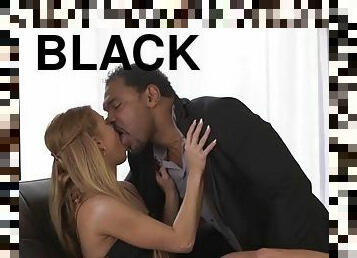 VIP4K. A black man finally comes home to fuck a beautiful white woman